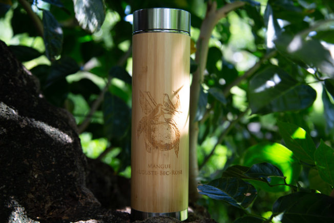 Thermos vernies avec infuseur « Le Verger » – Image 2